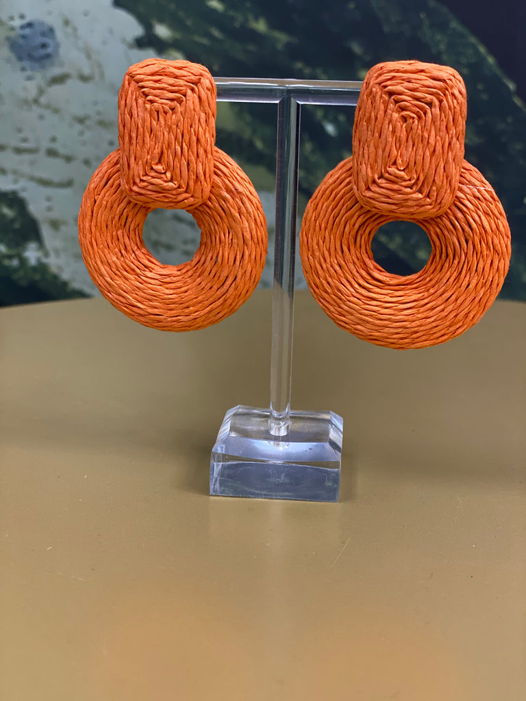 O-Dog hoop earrings