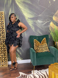 Effie ruffle dress