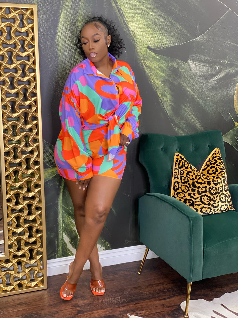 Day Party short set