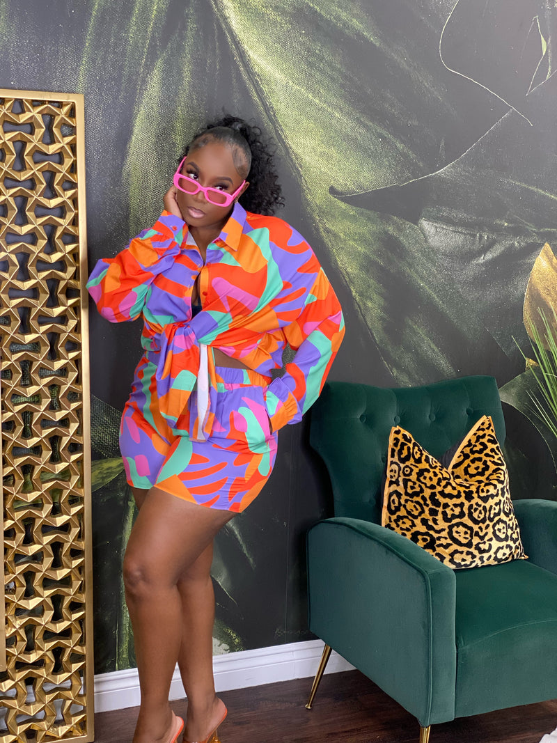 Day Party short set