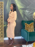 Kolby Cable knit dress