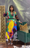 Kaleidoscope Maxi Dress