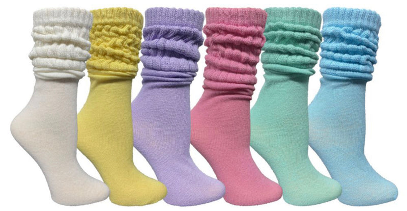 Pastel Passion Slouch socks