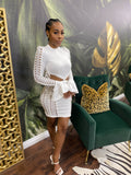 Lisa Raye cut out dress