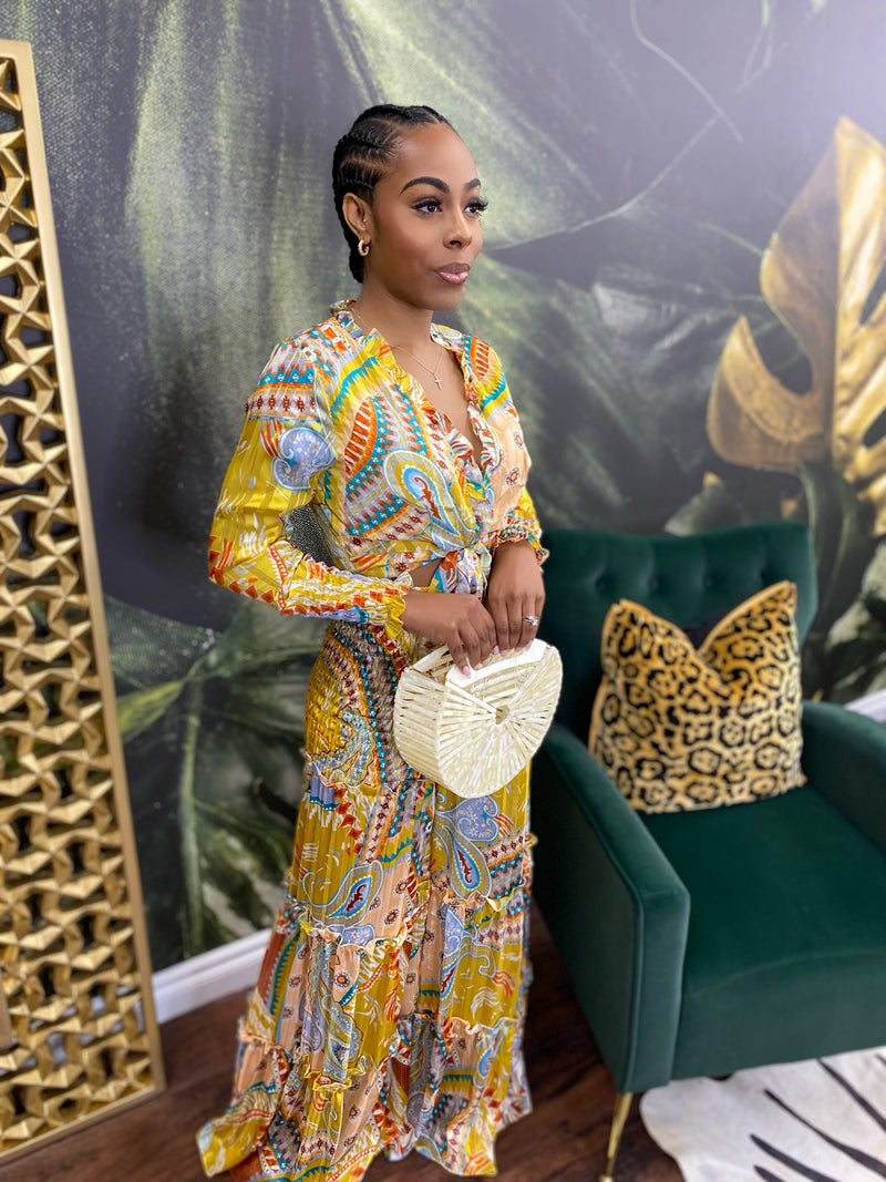 catch my drift wide leg pant set