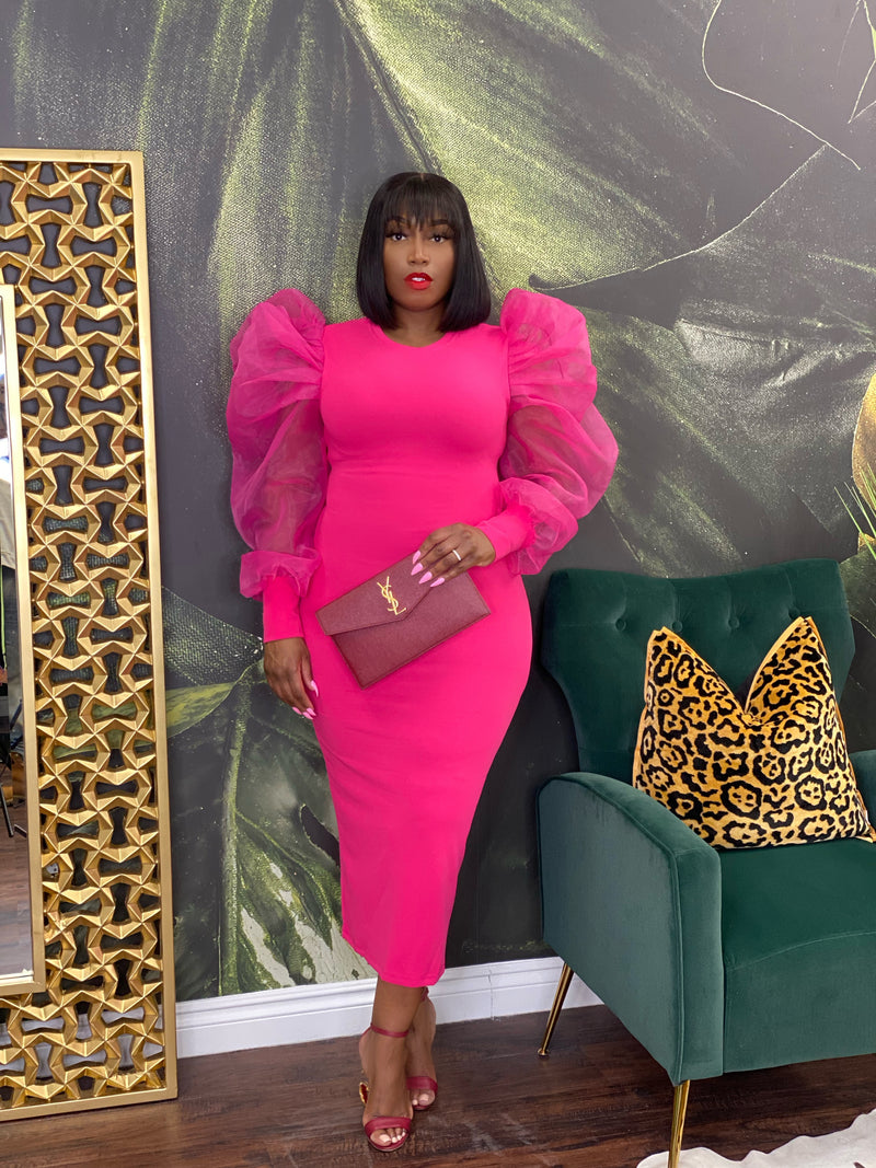 Kiss me bandage dress