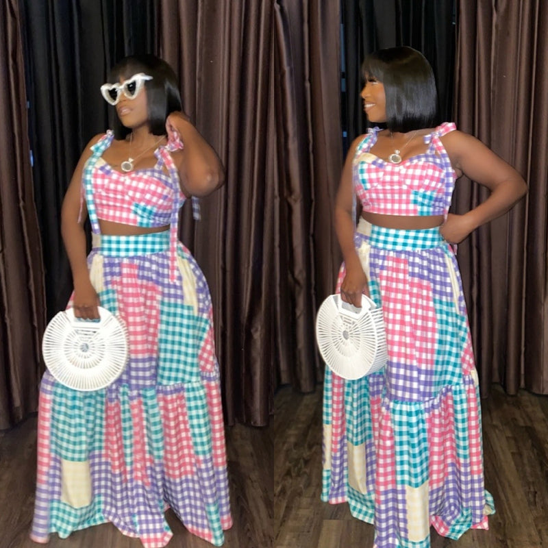 Pick a slay skirt set