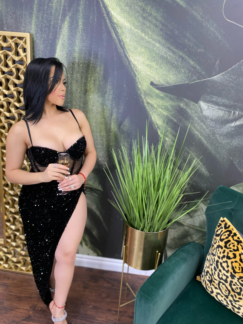 Raising Le' B.A.R evening gown