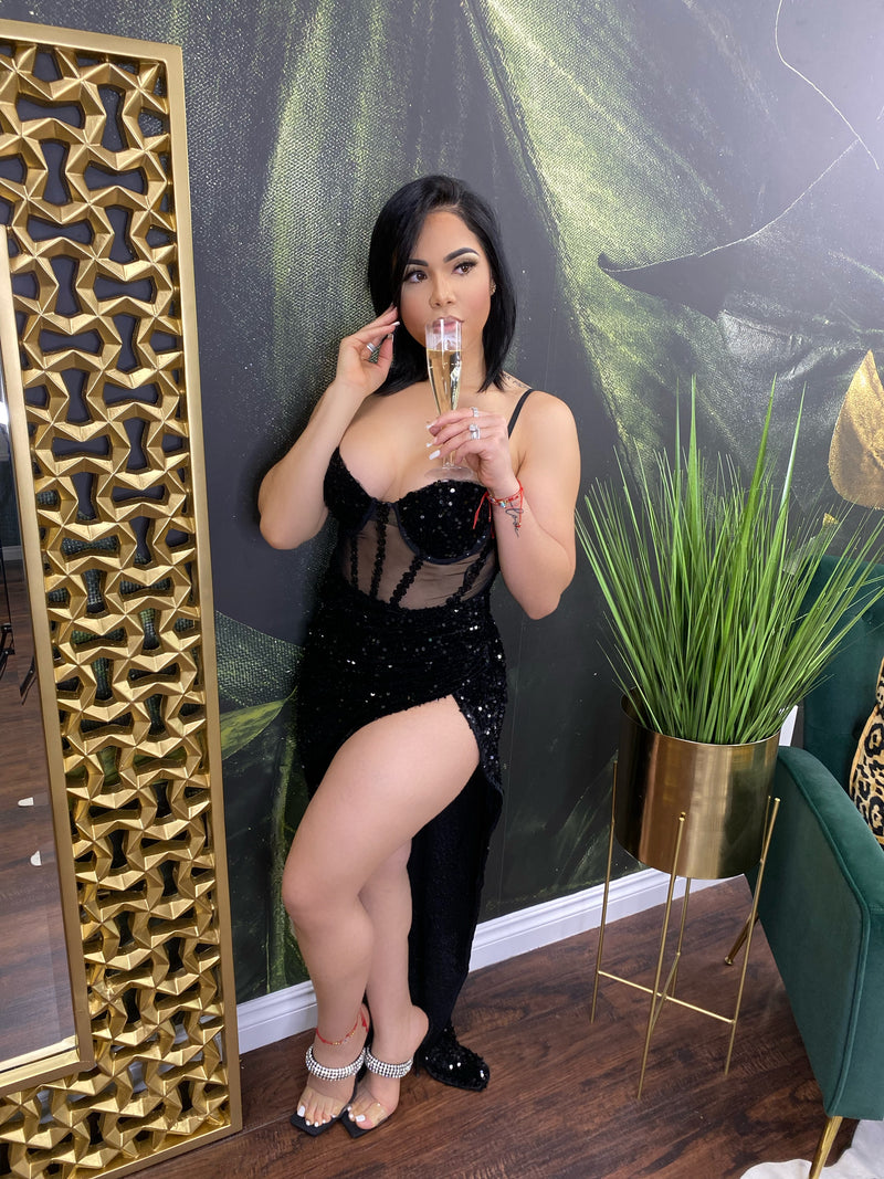 Raising Le' B.A.R evening gown