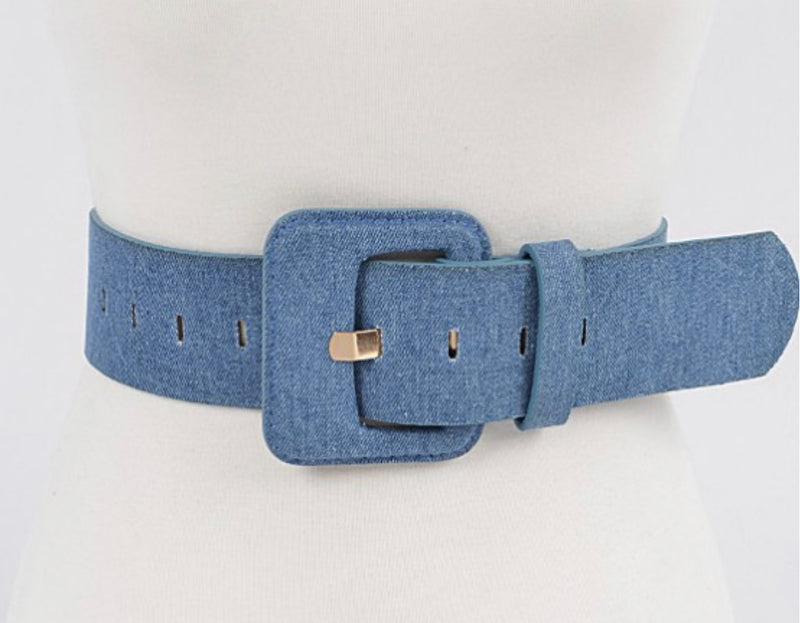 Secured Wide Belt