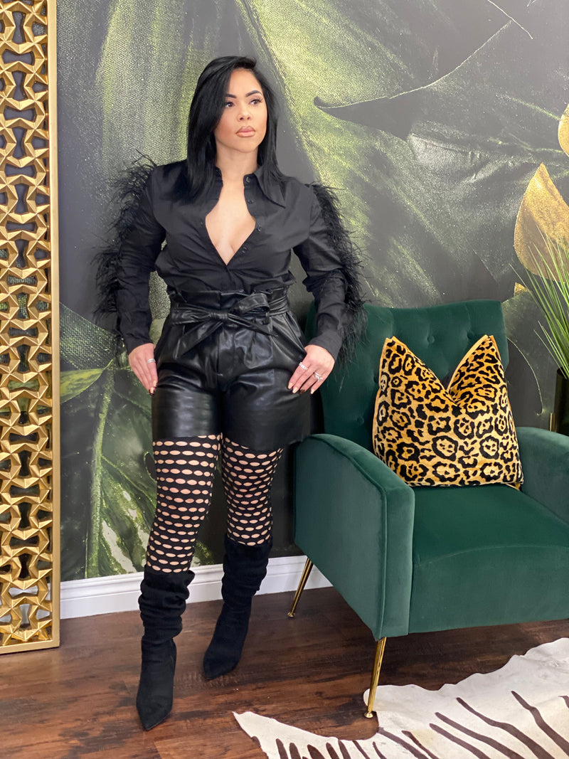 Fly as a feather button down