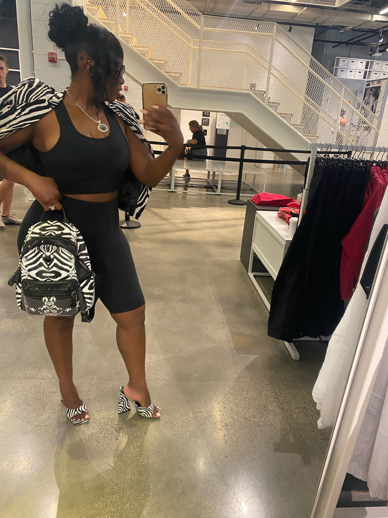 Midnight Black Short Set